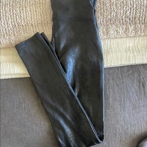 Spanx Leather type leggings
